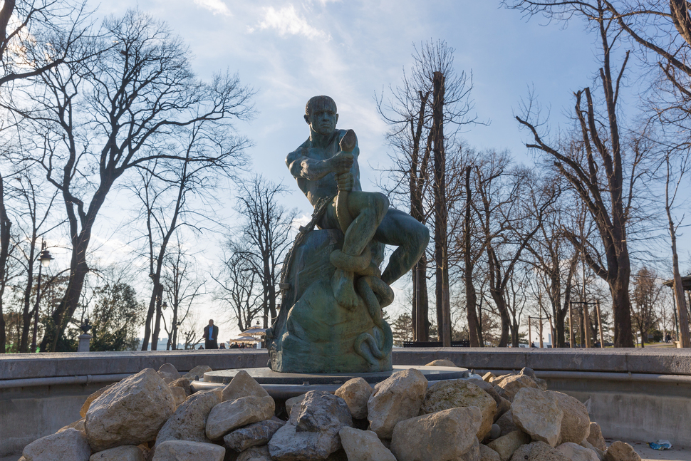 Fontana ribar, Kalemegdan.